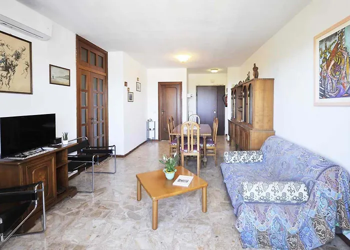 Lt Miramare Fronte Mare Garage Privato Daire *